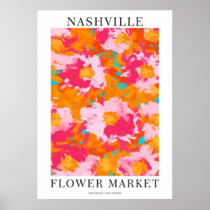 Poster Nashville Flower Market