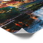 Poster Nashville Riverfront Wedding Welcome Sign (Coin)