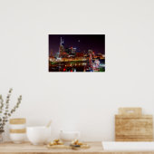 Poster Nashville Skyline (Cuisine)