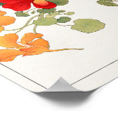 Poster Nasturtium par Tanigami Konan (Coin)