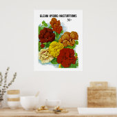 Poster Nasturtiums (Cuisine)