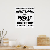 Poster Nasty Choir (Cuisine)