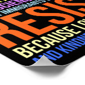 Poster Nasty Résister Lgbtq Human Rights Science Be Kind  (Coin)