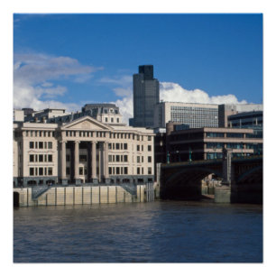 Poster Nat West Tower ou Tower 42 La City de Londres