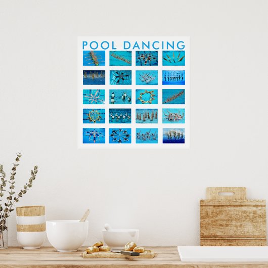 Poster Natation (Cuisine)