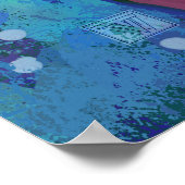 Poster Natation sous l'eau (Coin)