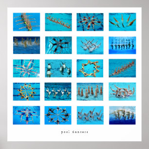 Poster Natation synchronisée