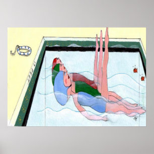 Poster Natation synchronisée
