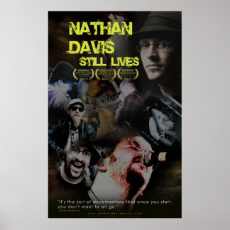 Poster Nathan Davis Vit Encore