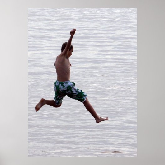 Poster Nathanael Jumps dans l'Amazonie (Devant)
