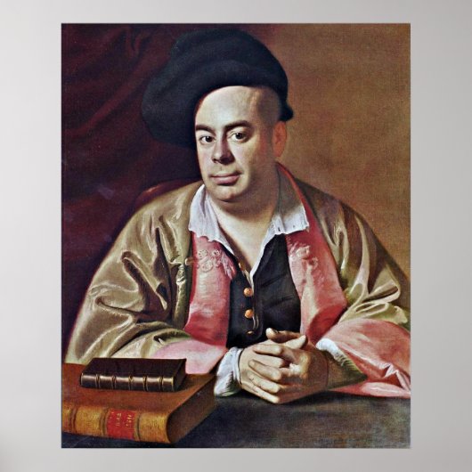 Poster Nathaniel Hurd-portrait par John Singleton Copley (Devant)