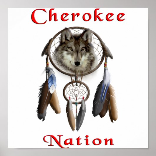 Poster nation cherokee (Devant)