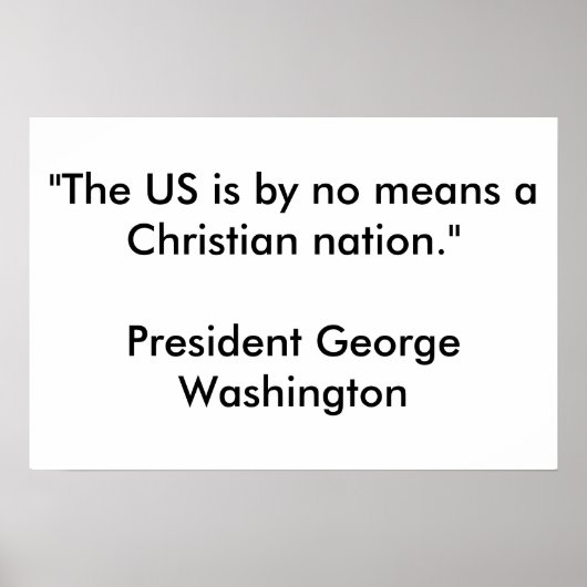 Poster Nation chrétienne (Devant)