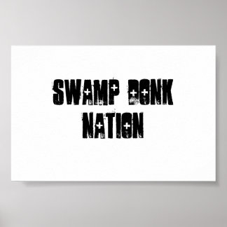 Poster Nation de Donk des marais