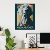 Poster Nation Weimaraner : AKC Weimaraner (Bureau à domicile)