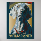 Poster Nation Weimaraner : AKC Weimaraner (Devant)