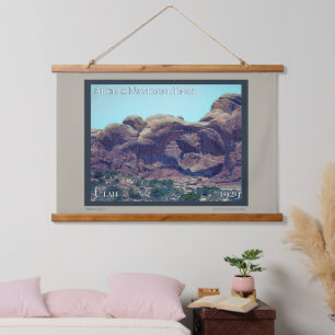 Poster nationaal park Arches Hangend Wandkleed
