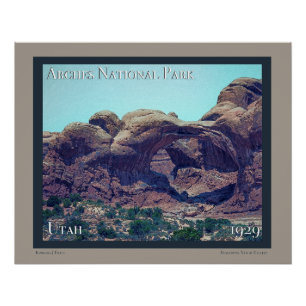Poster nationaal park Arches Perfect Poster