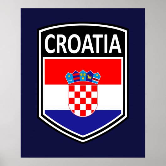 Poster National - Croatie (Devant)