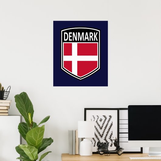 Poster National - Danemark (Bureau à domicile)