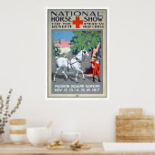 Poster National Horse Show (US00272) (Cuisine)
