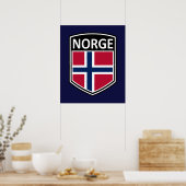 Poster National - Norge (Cuisine)