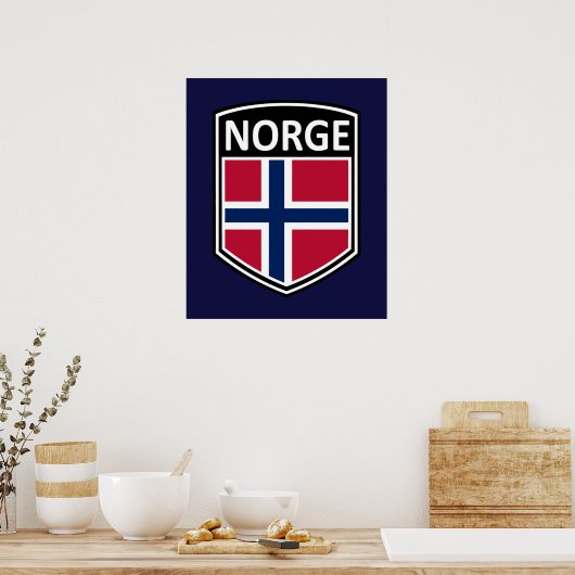 Poster National - Norge (Cuisine)