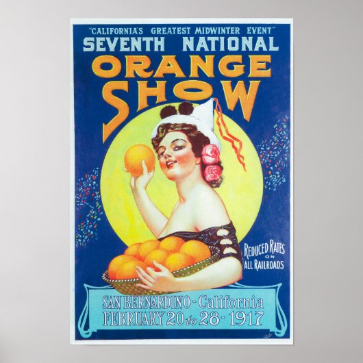 Poster National Orange Show #3 (Devant)