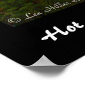 Poster National Park Anniversary Hot Springs Vue d'automn (Coin)