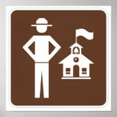 Poster National Park Classroom Teacher-Ranger stickers (Devant)