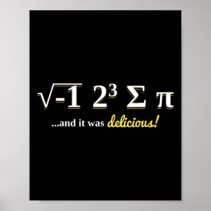 Poster National Pi Day Shirt Math Enseignant T Shirt Pi I