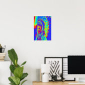 Poster Native American Chief Pop Art (Bureau à domicile)