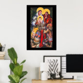 Poster Native American Jesus & Saints (Bureau à domicile)