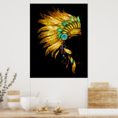 Poster Native American Print 4 (Cuisine)