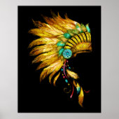 Poster Native American Print 4 (Devant)
