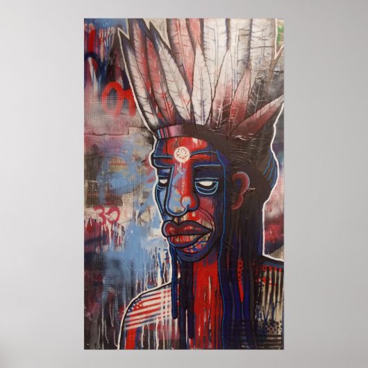 Poster 'Native', de Ryan Gardell (Devant)