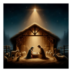 Poster Nativité