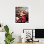 POSTER NATIVITÉ AVEC ANGELS - MAGIE DE NOËL (Bureau à domicile)