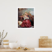 POSTER NATIVITÉ AVEC ANGELS - MAGIE DE NOËL (Cuisine)