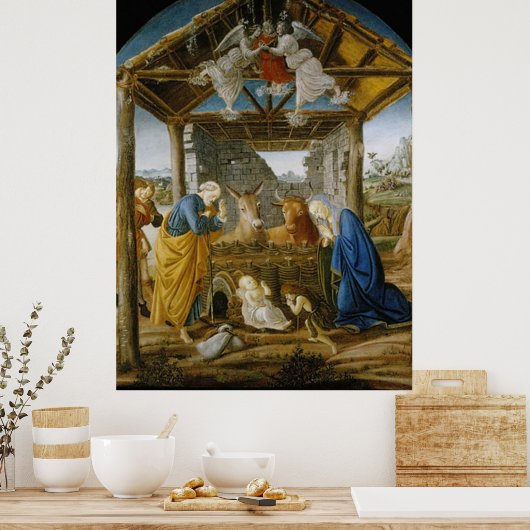 Poster Nativité Botticelli (Cuisine)
