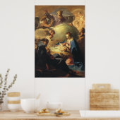 Poster Nativité de Noël Imprimer par G. Battista (Cuisine)