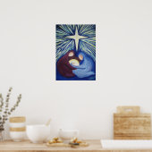 Poster Nativité des étoiles croisées (Cuisine)