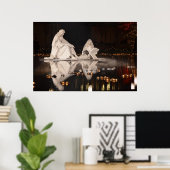 Poster Nativité Noël (Bureau à domicile)