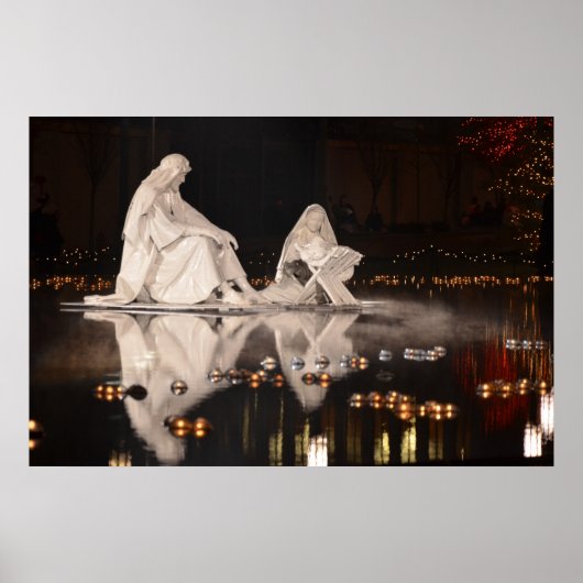 Poster Nativité Noël (Devant)