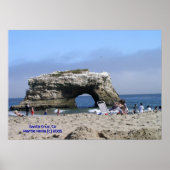 Poster Natural Bridges Beach Imprimer - Sélectionnez votr (Devant)