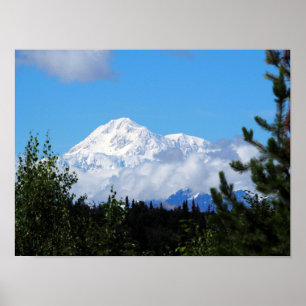 Poster Nature Alaska Denali Paysage photo