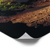 Poster Nature avec citation motivationnelle - Mots de sag (Coin)