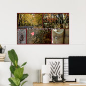 Poster Nature Collage Imprimer Northwoods Wisconsin Saiso (Bureau à domicile)