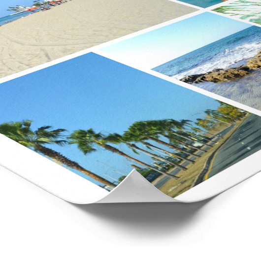 Poster Nature collage of San Juan, Porto Rico (Coin)