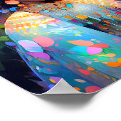 Poster Nature Déesse Imaginaire afro-américain Art (Coin)